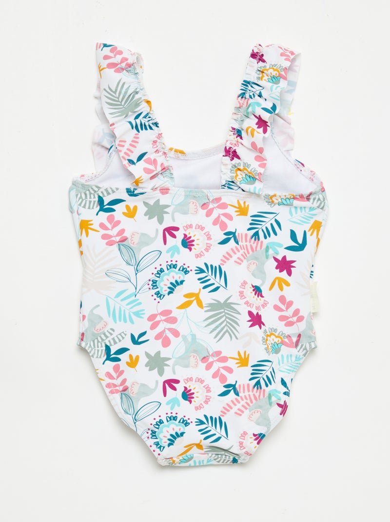 Fato de banho 1 peça 'Petit Béguin' Branco - Kiabi