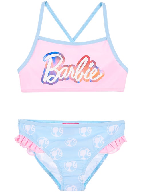 Fato de banho 2 peças barbie rosa menina | licença oficial - Kiabi
