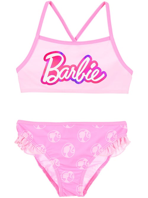 Fato de banho 2 peças barbie rosa menina | licença oficial - Kiabi Fato de banho 2 peças barbie rosa menina | licença oficial - Kiabi