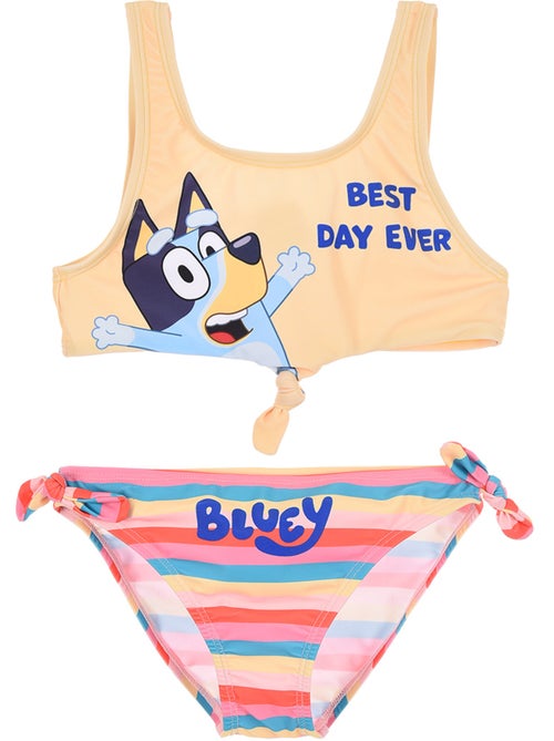 Fato de banho 2 peças bluey amarelo menina | licença oficial - Kiabi Fato de banho 2 peças bluey amarelo menina | licença oficial - Kiabi