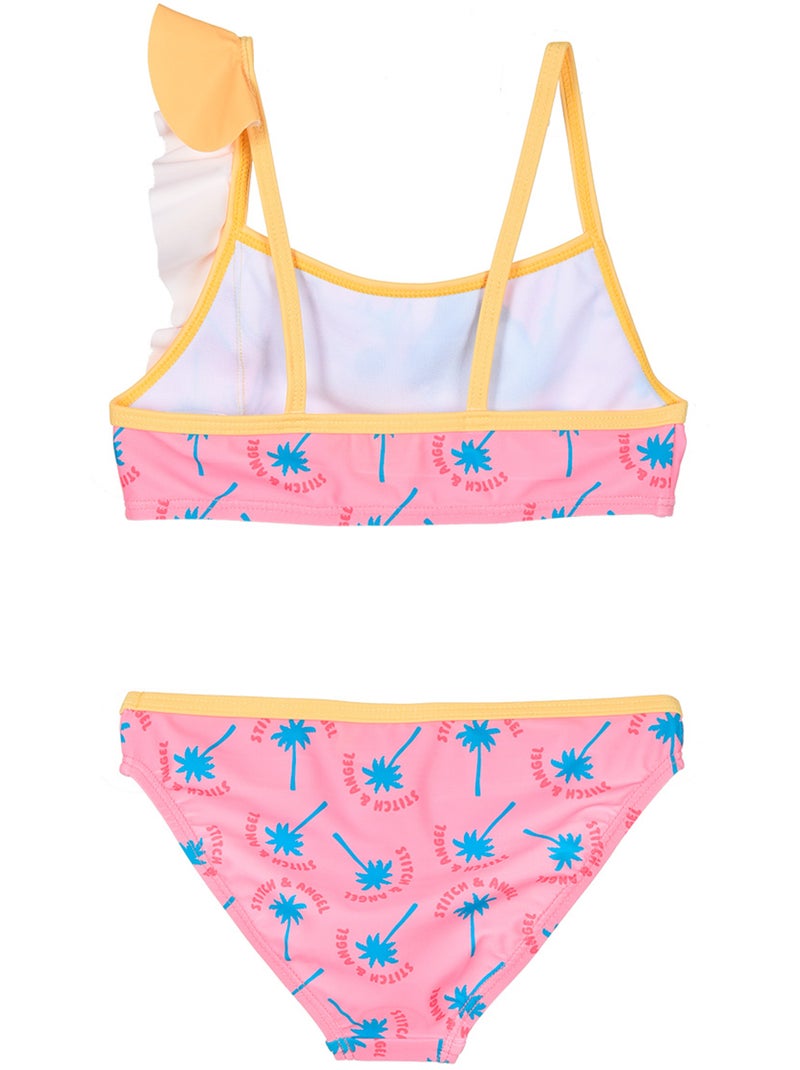 Fato de banho 2 peças lilo & stitch amarelo menina | licença oficial Amarelo - Kiabi