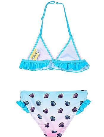 Fato de banho 2 peças lilo & stitch azul menina | licença oficial