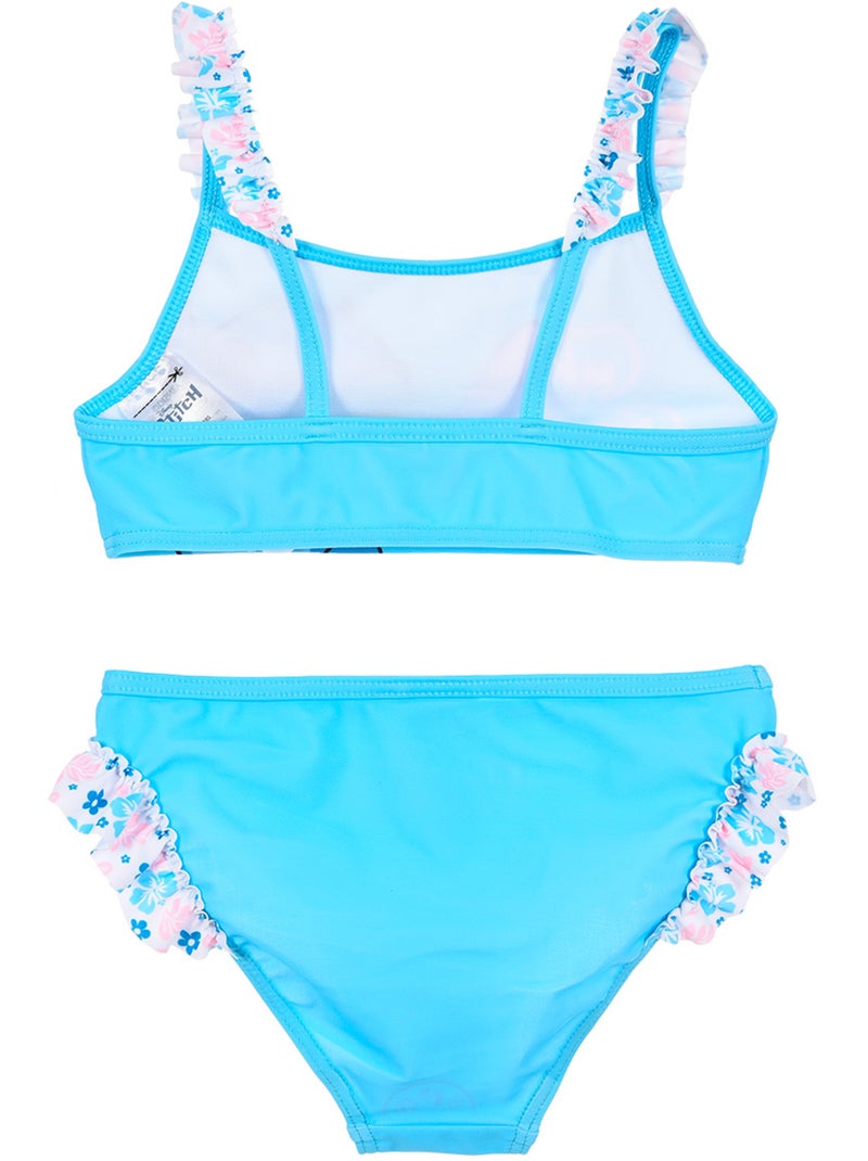 Fato de banho 2 peças lilo & stitch azul menina | licença oficial Azul - Kiabi