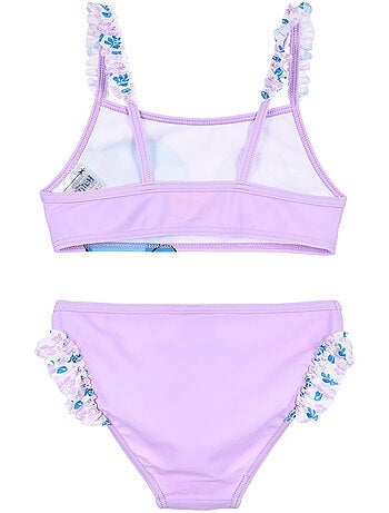 Fato de banho 2 peças lilo & stitch roxo menina | licença oficial