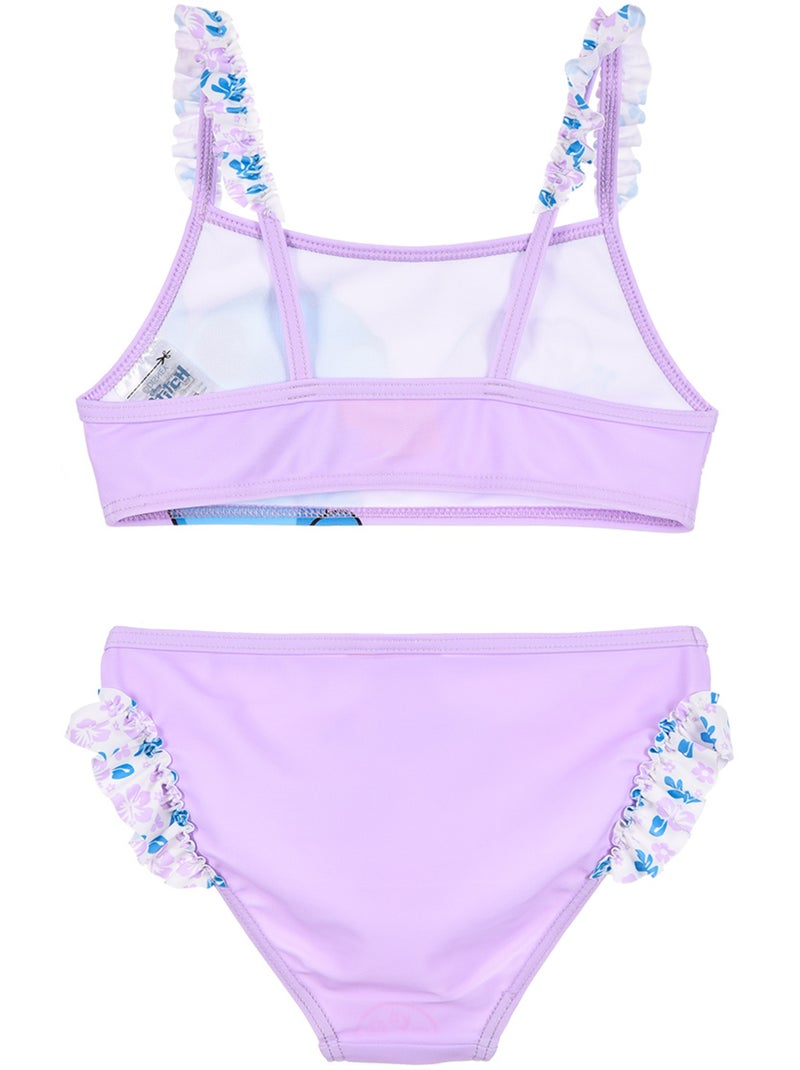 Fato de banho 2 peças lilo & stitch roxo menina | licença oficial Roxo - Kiabi