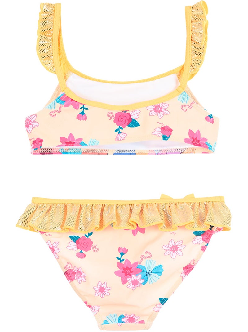 Fato de banho 2 peças princesas disney amarelo menina | licença oficial Amarelo - Kiabi