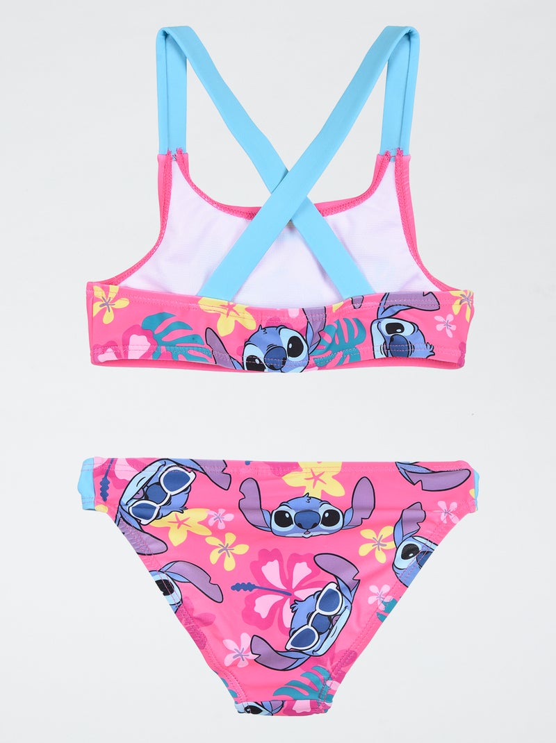 Fato de banho 2 peças 'Stitch' 'Disney' ROSA - Kiabi