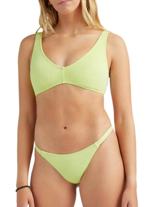 Fato de banho amarelo o'neill terry para mulher - Kiabi