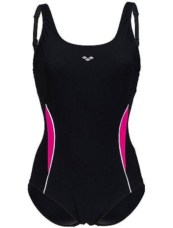 Fato de banho arena alissa para mulher preto/rosa