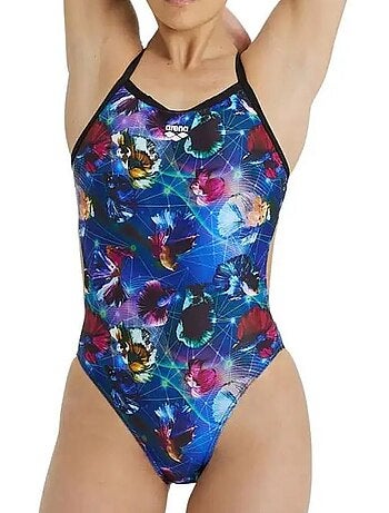 Fato de banho arena azul para mulher