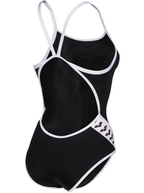 Fato de banho arena icons super fly preto/branco para mulher - Kiabi