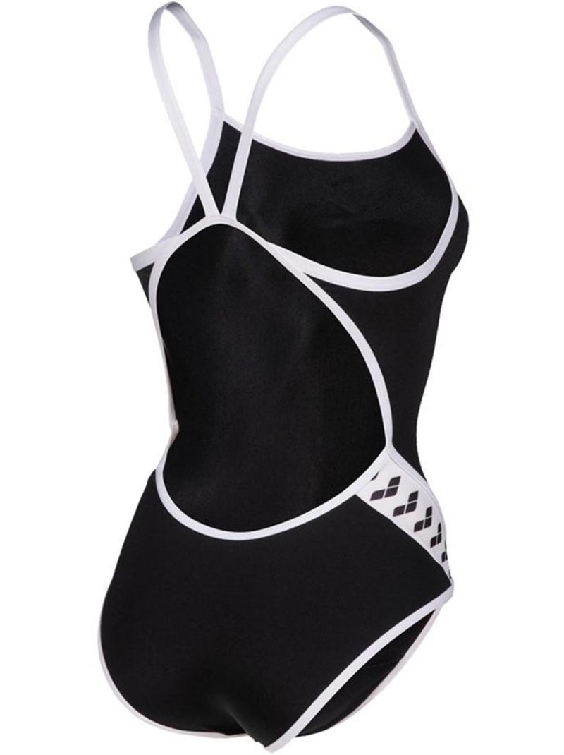 Fato de banho arena icons super fly preto/branco para mulher Preto - Kiabi