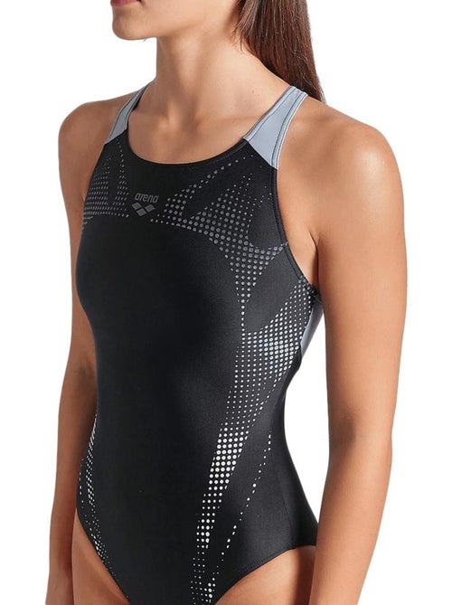 Fato de banho arena spider web preto para mulher - Kiabi Fato de banho arena spider web preto para mulher - Kiabi
