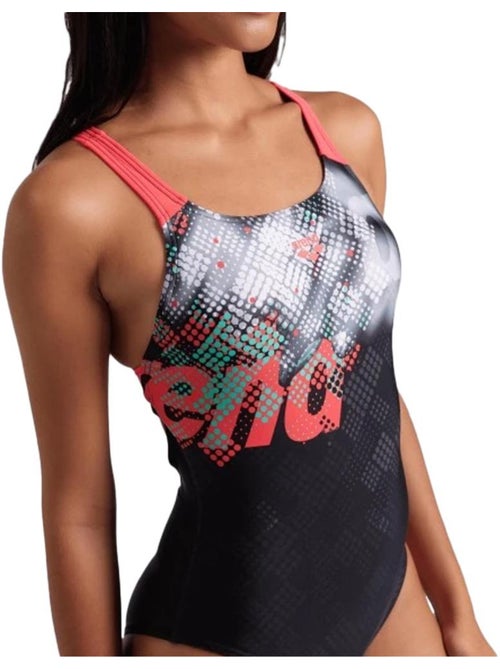 Fato de banho arena splash point preto para menina - Kiabi Fato de banho arena splash point preto para menina - Kiabi
