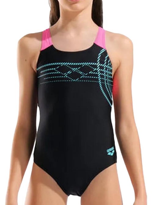 Fato de banho arena sunrise preto para menina - Kiabi Fato de banho arena sunrise preto para menina - Kiabi