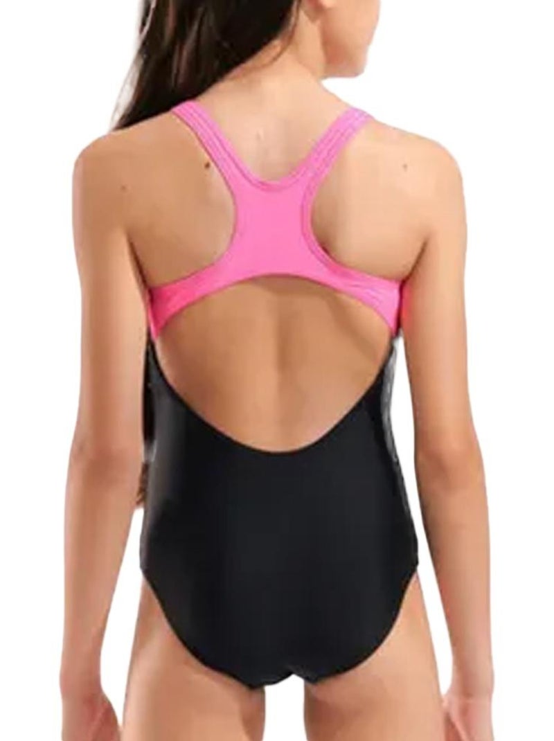 Fato de banho arena sunrise preto para menina Preto - Kiabi