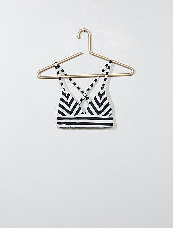 Fato de banho às riscas - Kiabi