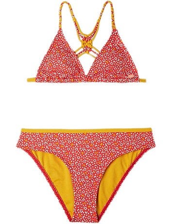 Fato de Banho Biquíni Laranja Menina O'Neill Tropicss