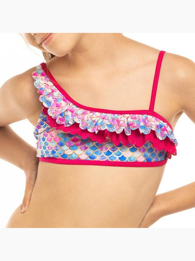 Fato de Banho Biquíni Rosa para Menina Sun Project Rosa - Kiabi