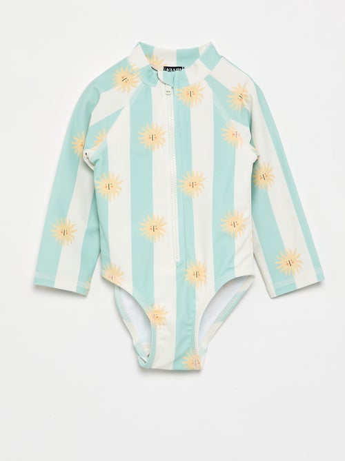 Fato de banho body de manga comprida - Kiabi