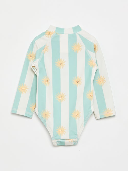 Fato de banho body de manga comprida - Kiabi