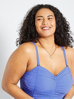 Fato de banho com alças amovíveis - Kiabi