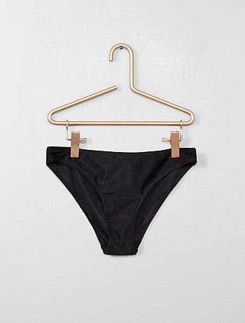 Fato de banho com faixa lisa - Kiabi