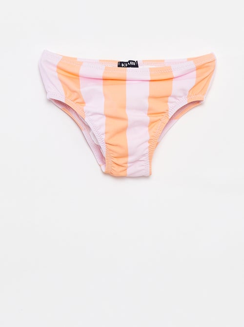 Fato de banho com folhos  - 2 peças - Kiabi