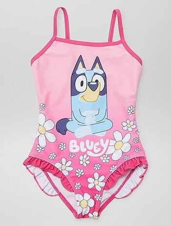 Fato de banho com folhos 'Bluey' - Inteiro
