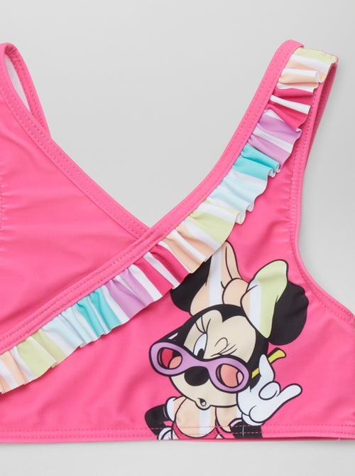 Fato de banho com folhos 'Minnie' - 2 peças - Kiabi