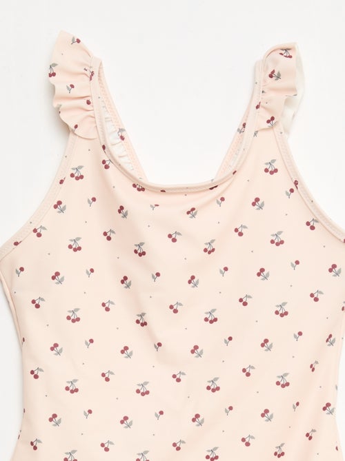 Fato de banho com padrão tropical integral - Kiabi