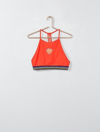 Fato de banho crop top - Kiabi