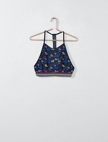 Fato de banho crop top - Kiabi