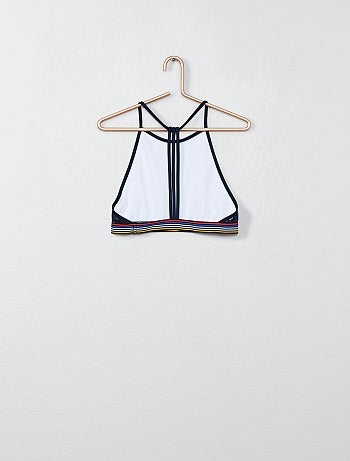 Fato de banho crop top - Kiabi