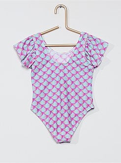 Fato de banho de 1 peça escamas - Kiabi