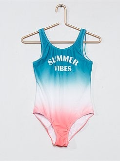 Fato de banho de 1 peça 'Tie and Dye' - Kiabi