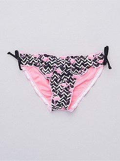 Fato de banho de 2 peças com estampado 'flamingos rosa' - Kiabi