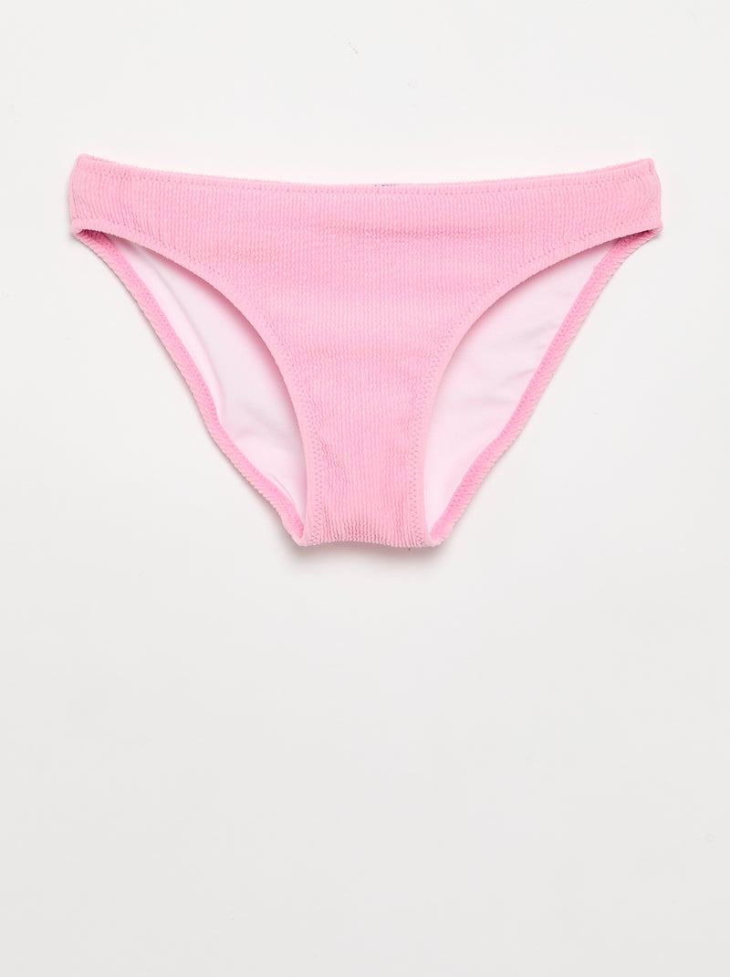 Fato de banho de 2 peças com laço Rosa - Kiabi