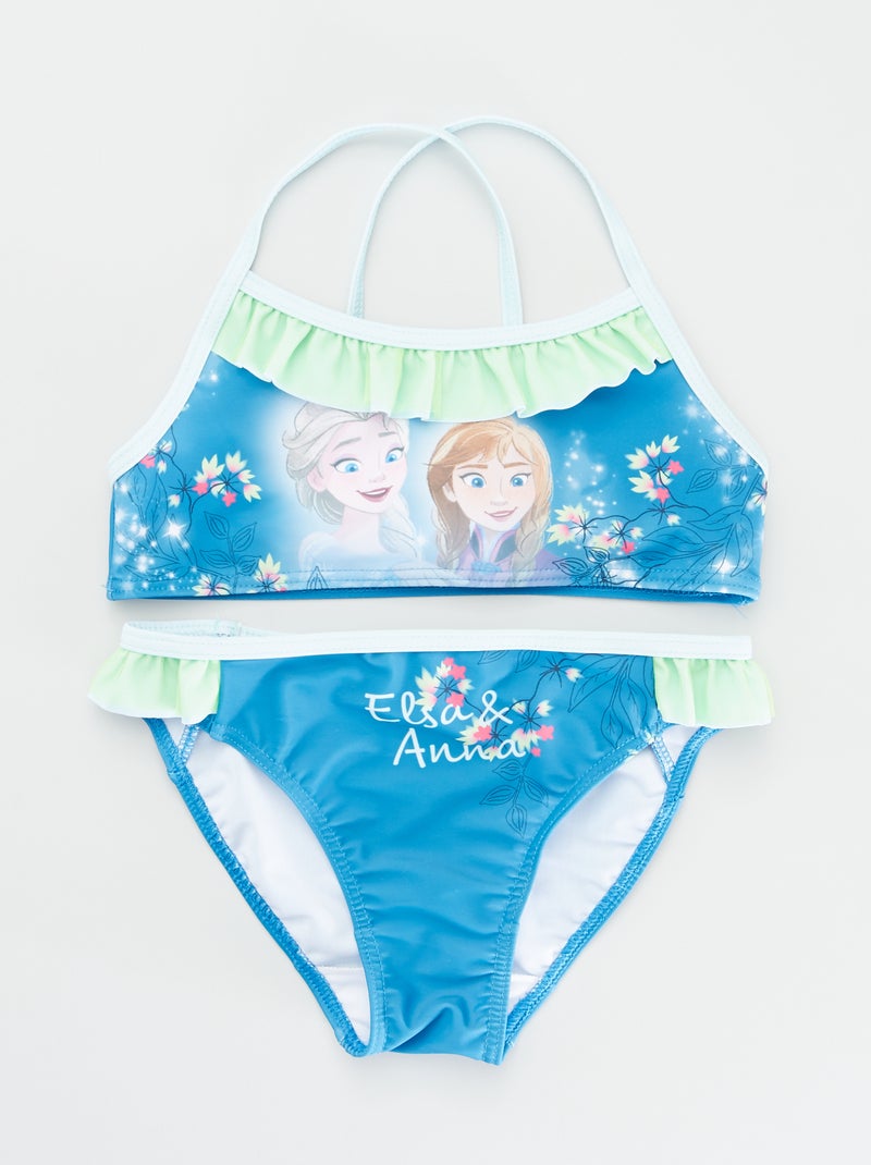 Fato de banho de 2 peças 'Frozen' Azul - Kiabi
