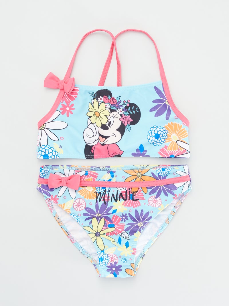 Fato de banho de 2 peças 'Minnie' Rosa/Azul - Kiabi