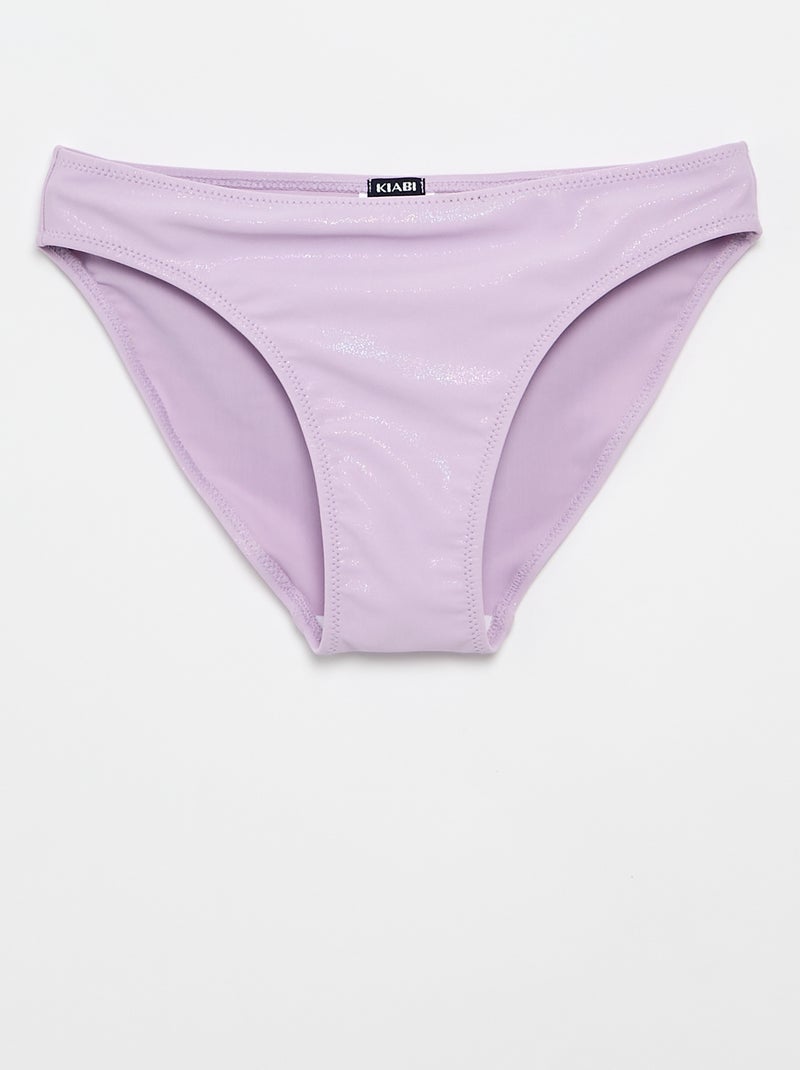 Fato de banho de 2 peças Roxo - Kiabi