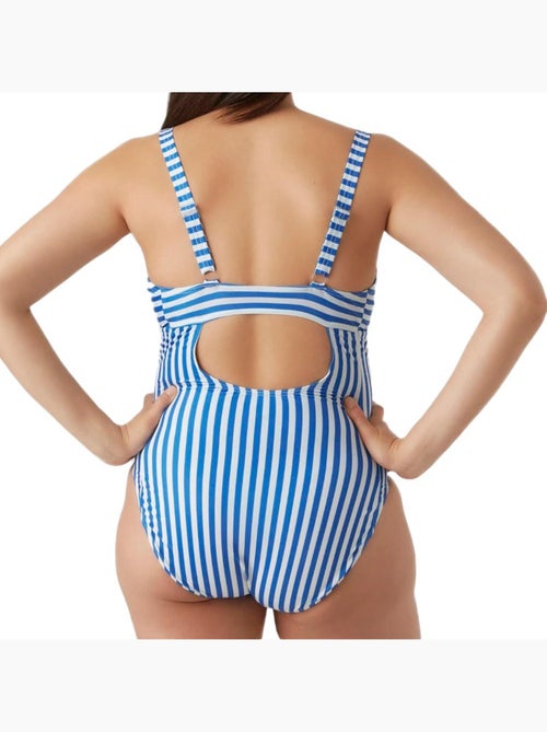 Fato de Banho de Grávida Mamalicious Zaga Branco/Azul - Kiabi Fato de Banho de Grávida Mamalicious Zaga Branco/Azul - Kiabi