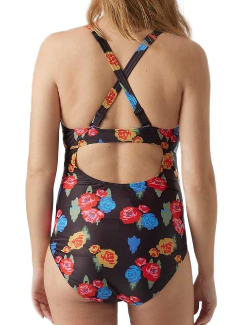 Fato de Banho de Grávida Preto Mamalicious Bow Flower - Kiabi Fato de Banho de Grávida Preto Mamalicious Bow Flower - Kiabi