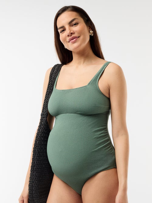 Fato de banho de maternidade com copas amovíveis - Kiabi