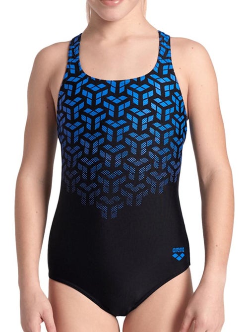 Fato de Banho de Natação Arena Kikko Azul para Menina - Kiabi Fato de Banho de Natação Arena Kikko Azul para Menina - Kiabi