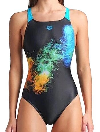 Fato de banho de senhora arena vibrant preto