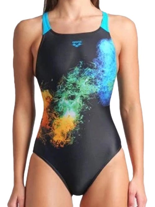 Fato de banho de senhora arena vibrant preto - Kiabi Fato de banho de senhora arena vibrant preto - Kiabi