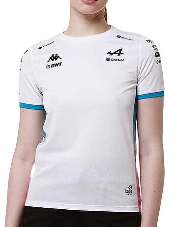 Fato de banho desportivo preto kappa adoliw alpine f1 para mulher
