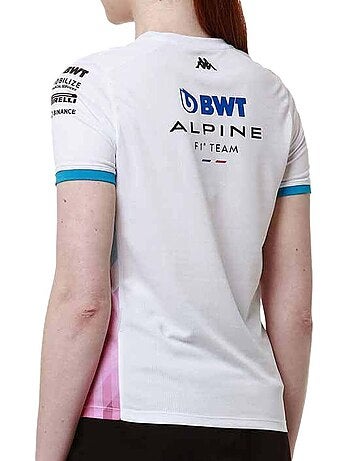 Fato de banho desportivo preto kappa adoliw alpine f1 para mulher