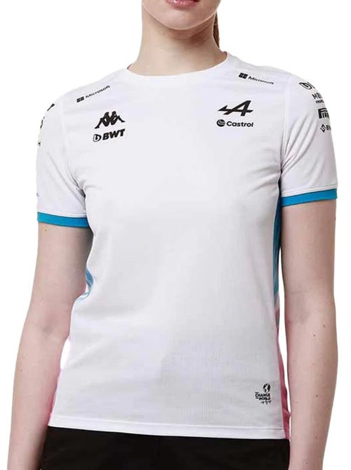 Fato de banho desportivo branco kappa adoliw alpine f1 para mulher - Kiabi Fato de banho desportivo branco kappa adoliw alpine f1 para mulher - Kiabi